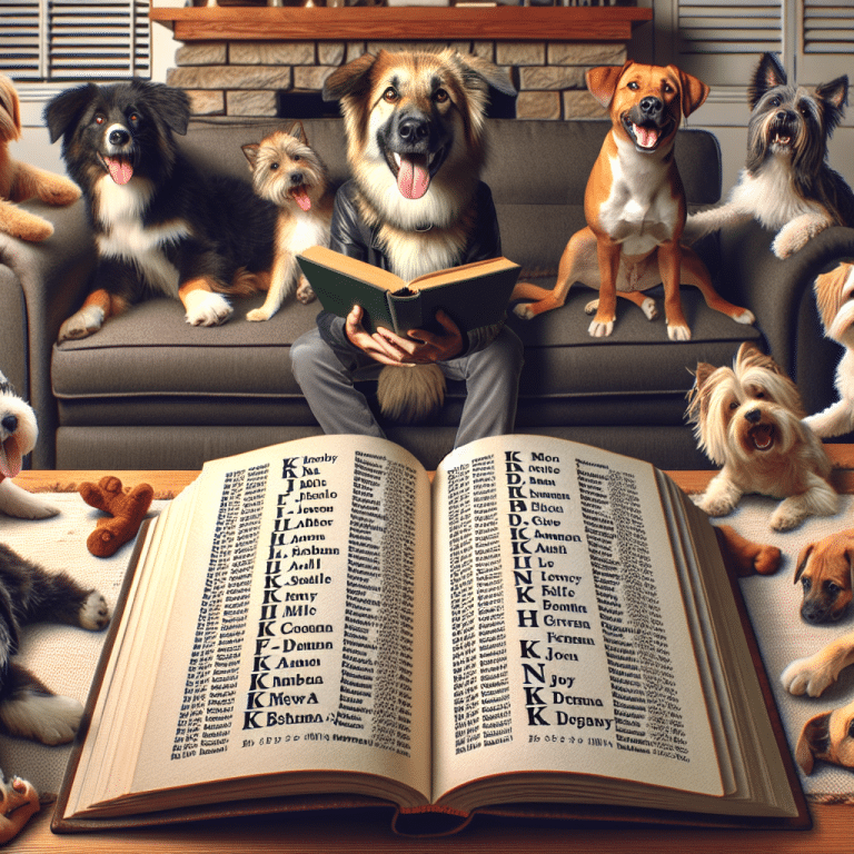 Nombres para perros con la letra K Perro Adoptado Familia