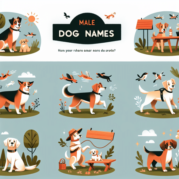 200+ Nombres de Perros Machos Originales y Bonitos Encuentra el Ideal